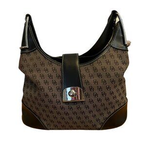 DOONEY & BOURKE Classic Signature Hobo Shoulder Bag